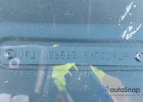 2004 Subaru Forester 2.5Xs from USA, damaged, VIN JF1SG65634H700919